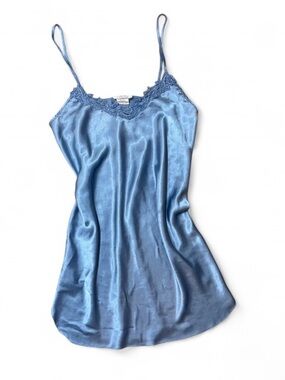 Dentelle Blue Slip Dress